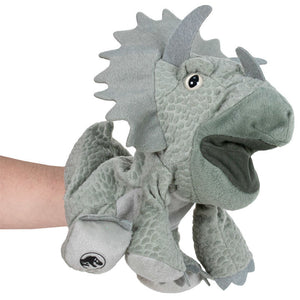 Peluche marioneta Triceratops Jurassic World 25cm