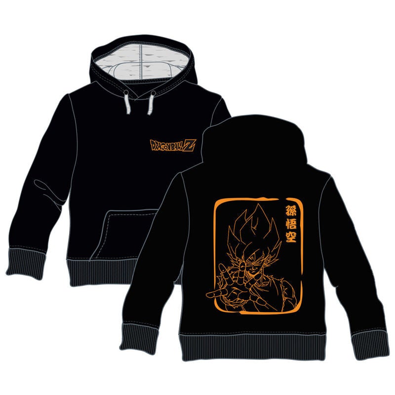 Sudadera capucha Goku Dragon Ball Z