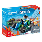 Playset City Life Go-Kart Playmobil 70292 (38 pcs)