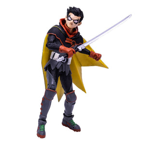 Figura Robin Damian Wayne Multiverse DC Comics 18cm