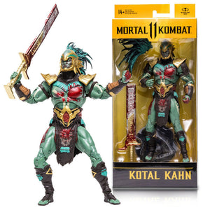 Figura Kotal Kahn Mortal Kombat 18cm