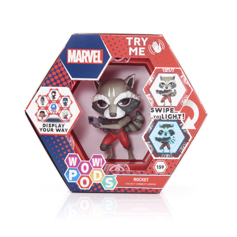 Figura led WOW Rocket Raccoon Marvel