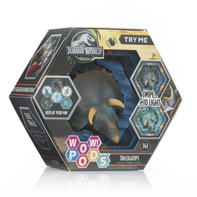 Figura led WOW POD Triceratrops Jurassic World