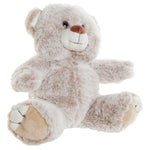 Peluche DKD Home Decor Beige Marrón Poliéster Oso (20 x 10 x 20 cm) (2 pcs)