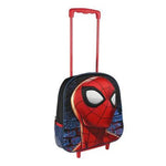 Mochila Escolar 3D con Ruedas Spiderman 937