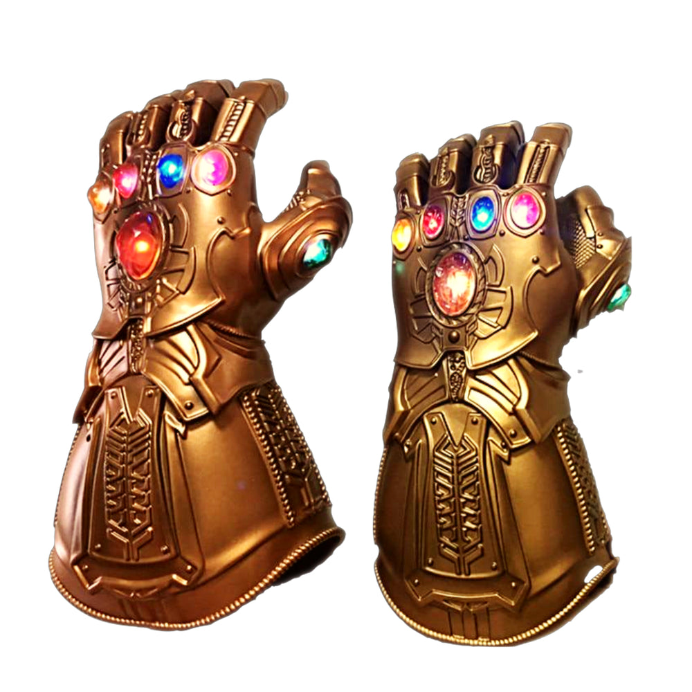 Replica Guantelete del Infinito Luz LED Thanos y Ironman