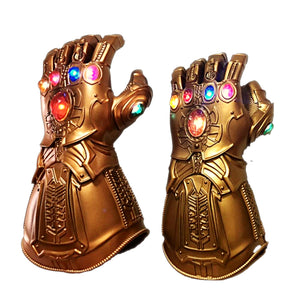 Replica Guantelete del Infinito Luz LED Thanos y Ironman