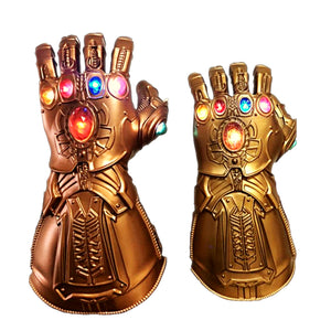 Replica Guantelete del Infinito Luz LED Thanos y Ironman