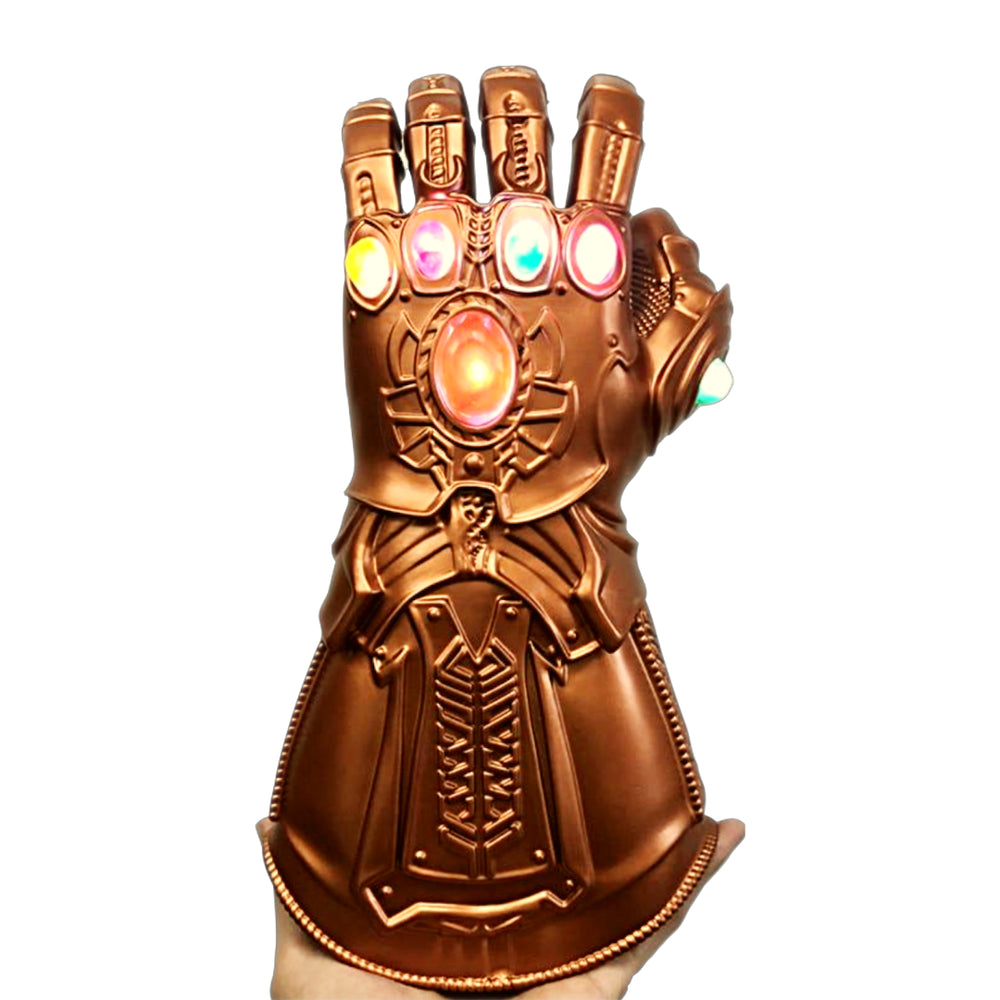 Replica Guantelete del Infinito Luz LED Thanos y Ironman