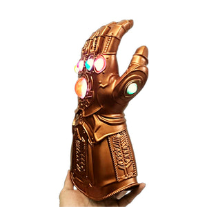 Replica Guantelete del Infinito Luz LED Thanos y Ironman