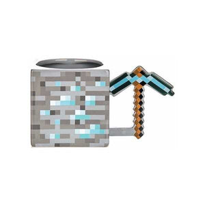 Taza Minecraft Pico y Diamante